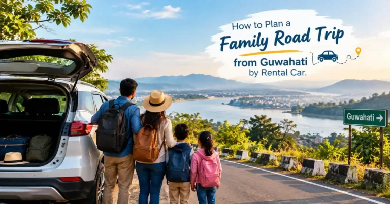 Guwahati car rental for family road trip